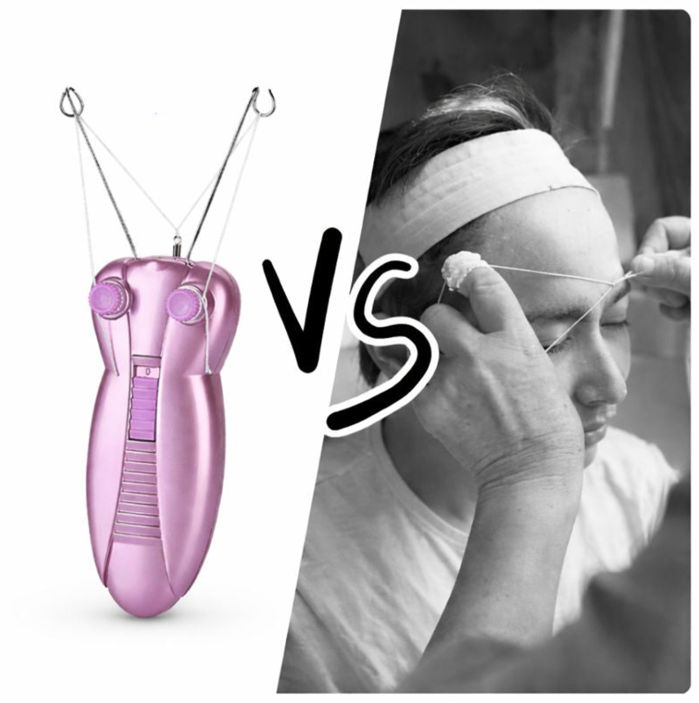 ماكينة إزالة الشعر بالخيط