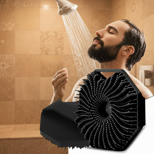 ليفة الاستحمام السليكونية الناعمة